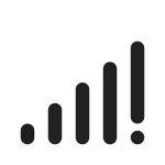 Cellular Unavailable SVG Icon